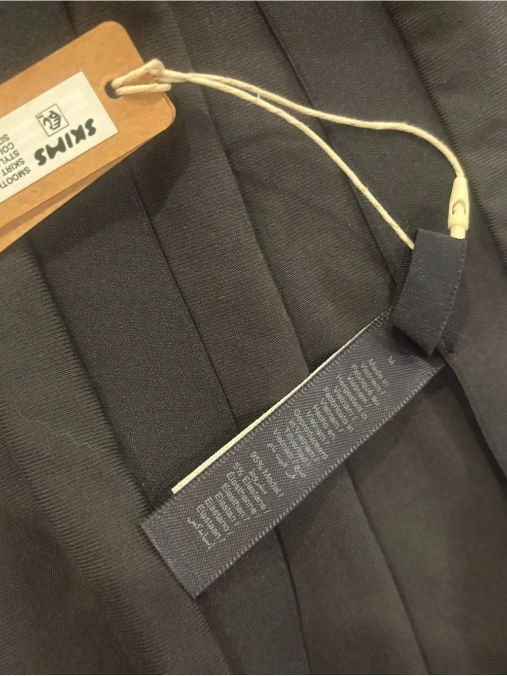 Classic Knee-Length grey Pencil Skirt